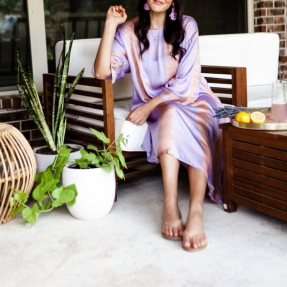 Anthropologie Norblack Norwhite tie dyes dress new - Picture 2 of 3